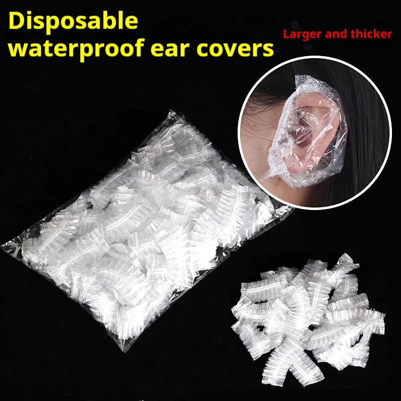 

Набор ценности — 500 шт. высококачественных одноразовых прозрачных наушников — подходят для купания, окрашивания волос и салонов красоты — батарейки не требуется, гигиеническая посадка