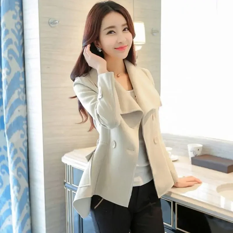 Female Coat Slim Fit Women's Jackets Solid Color Korean Style Harajuku New in Outerwears Deals Reviews Clothes Luxury Great Sale