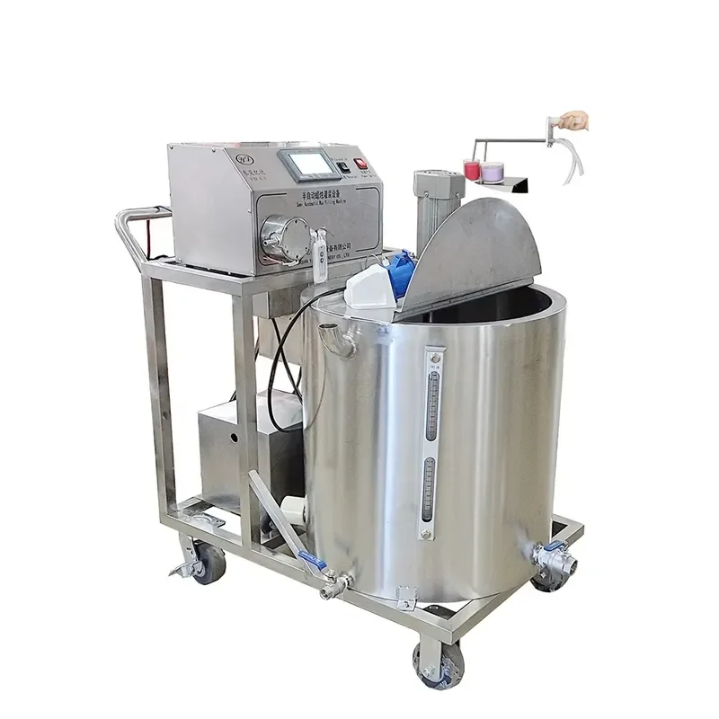 2026 CE Wholesale New Movable Candle Wax Melting Tank for Candle Making 50KGS with Cart Low Wattage Fundir De Cera Hacer