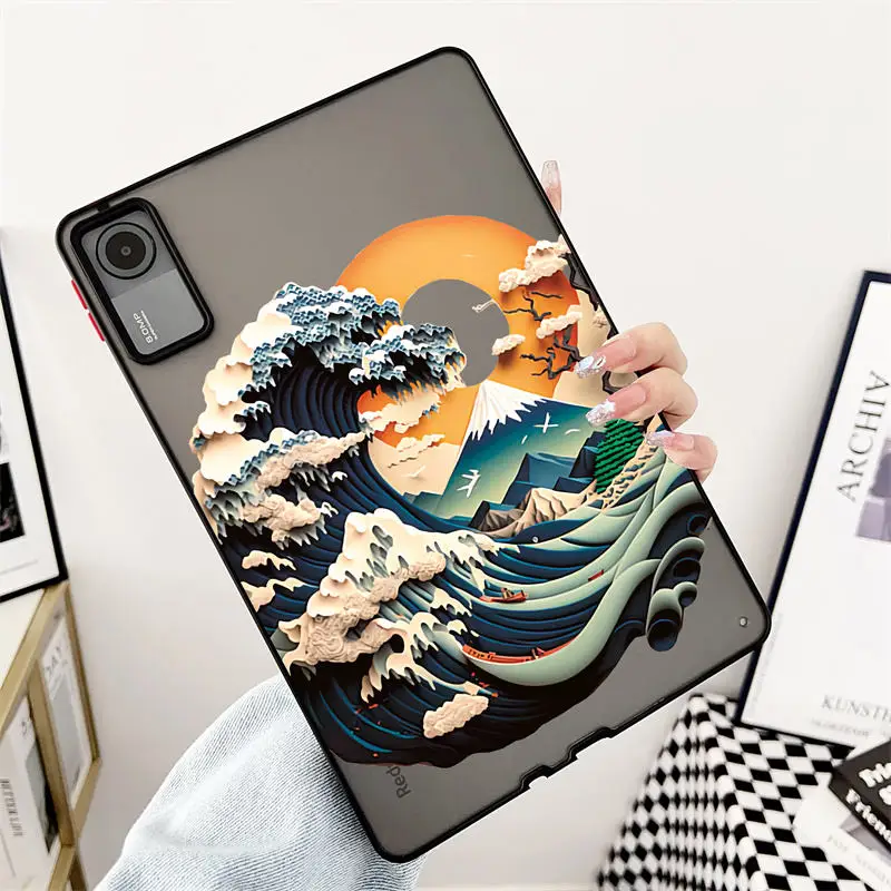 

For Xiaomi Pad 6 Pro Case Ultra Thin Creative Scenery of Sunset Dusk Cover for Mi Pad 6 5 Pro SE 11 Inch 2023 Tablet Matte Cases