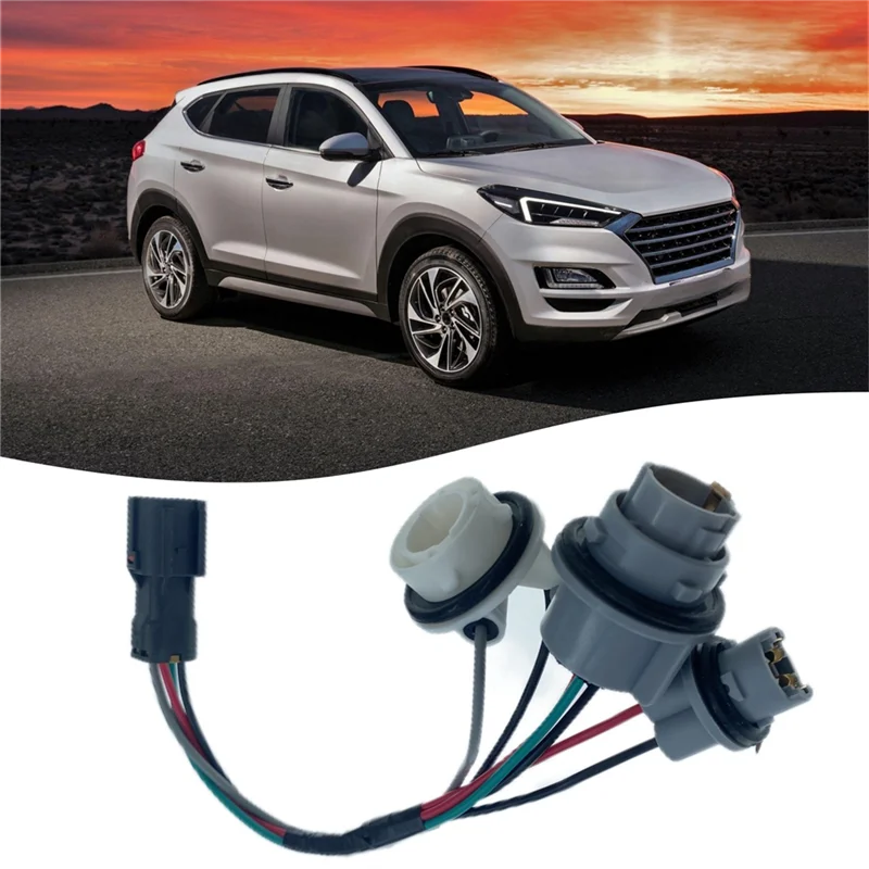 

Tail Light Lamp Wiring Harness Socket Holder Wire Rear Combination For Hyundai Tucson 2016-2018 Replace 92480-D3010