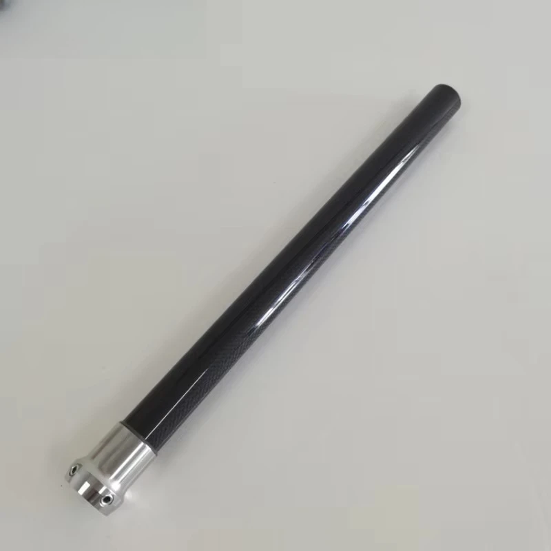 Artificial Limbs Prosthetic Leg Prosthetics 420mm Carbon Fiber Integration Tube with Stainless Steel Adaptor