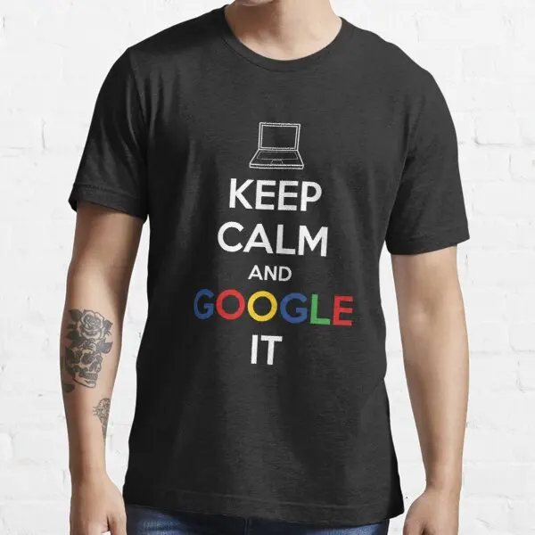 Men Clothing I Don't Need Google My Wife Knows Everything Funny Tops for Male Husband Dad Groom Clothes Humor Oversized Tshirt