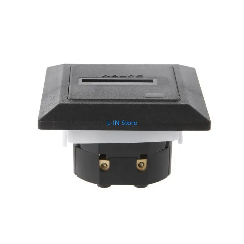 

Accurate HM-1 Timer Square Counter Digital 0-99999.9 Hour Meter Hourmeter Gauge 0.3W AC220-240V / 50Hz AC
