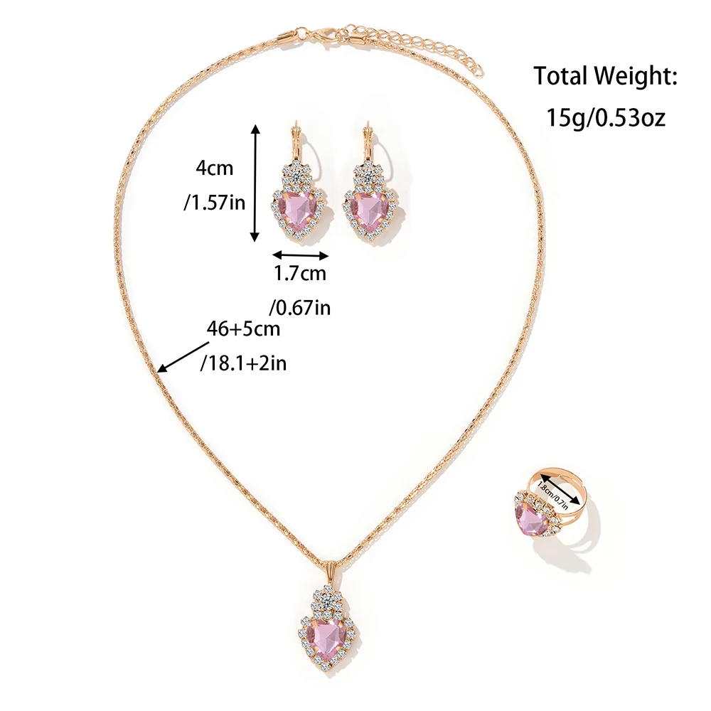 5pcs/set Women's Shiny Rhinestone Butterfly Quartz Watch And Jewelry Set - Perfect Gift For Mom