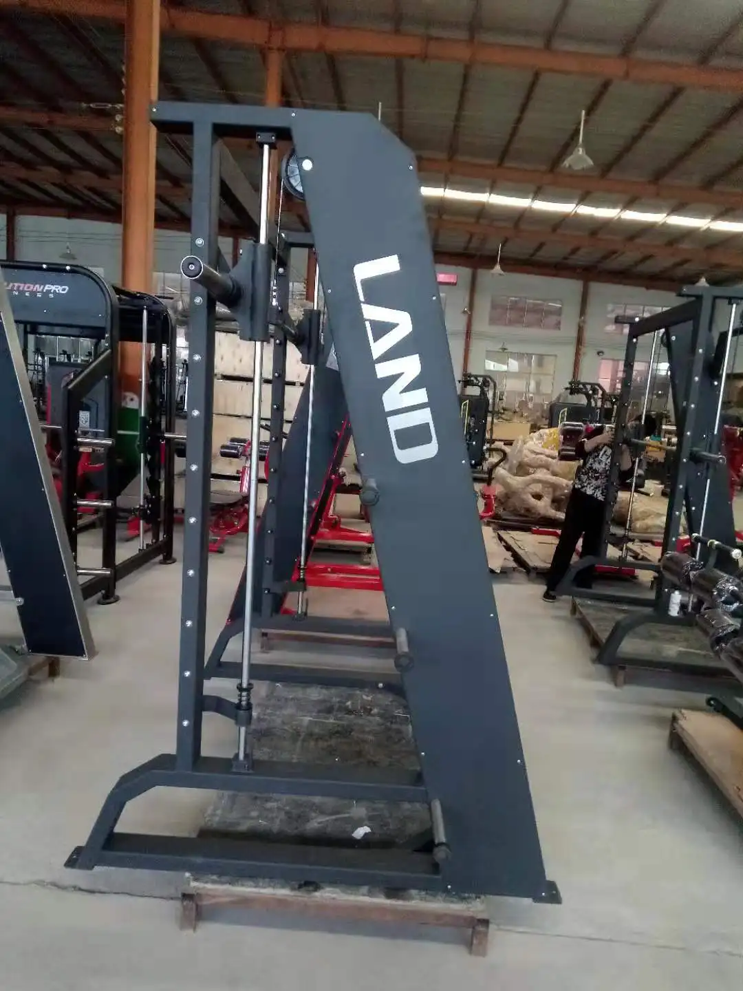 سميث آلة متعددة الوظائف الرياضة المنزل اللياقة البدنية معدات الصالة الرياضية قفص المنزل وصالة الألعاب الرياضية متعددة الطاقة قابل للتعديل القرفصاء الرف #2