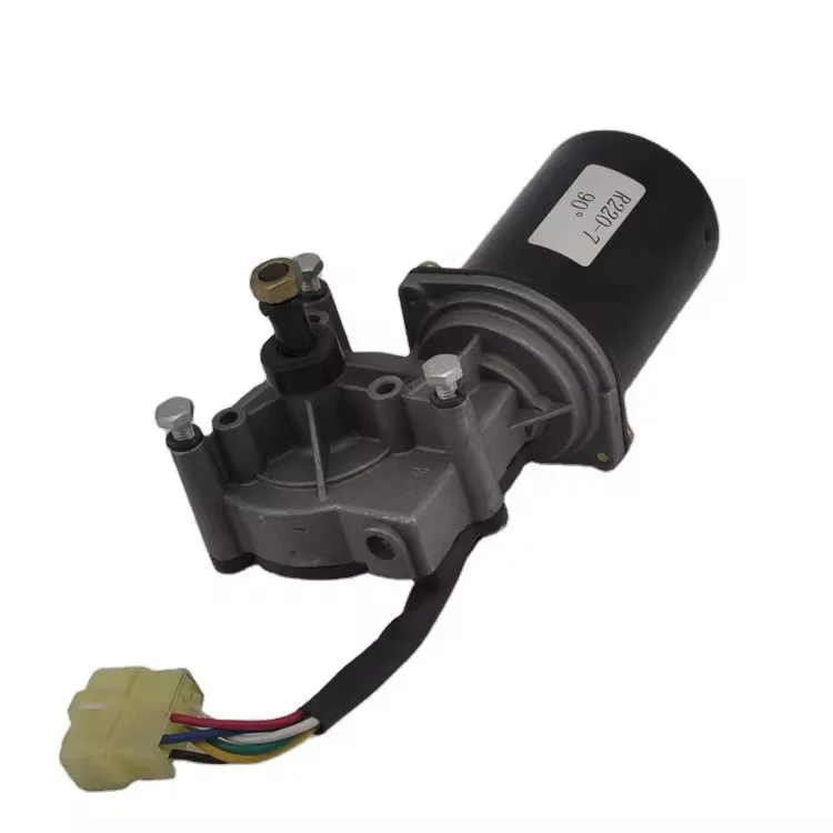 21N6-00240 21N6-01280 21N6-01281 DC 24V 12V Wiper Motor for Hyundai R110-7 R210LC-7 R220LC-7 R250LC-7 R290LC-7 R140W-7 Excavator