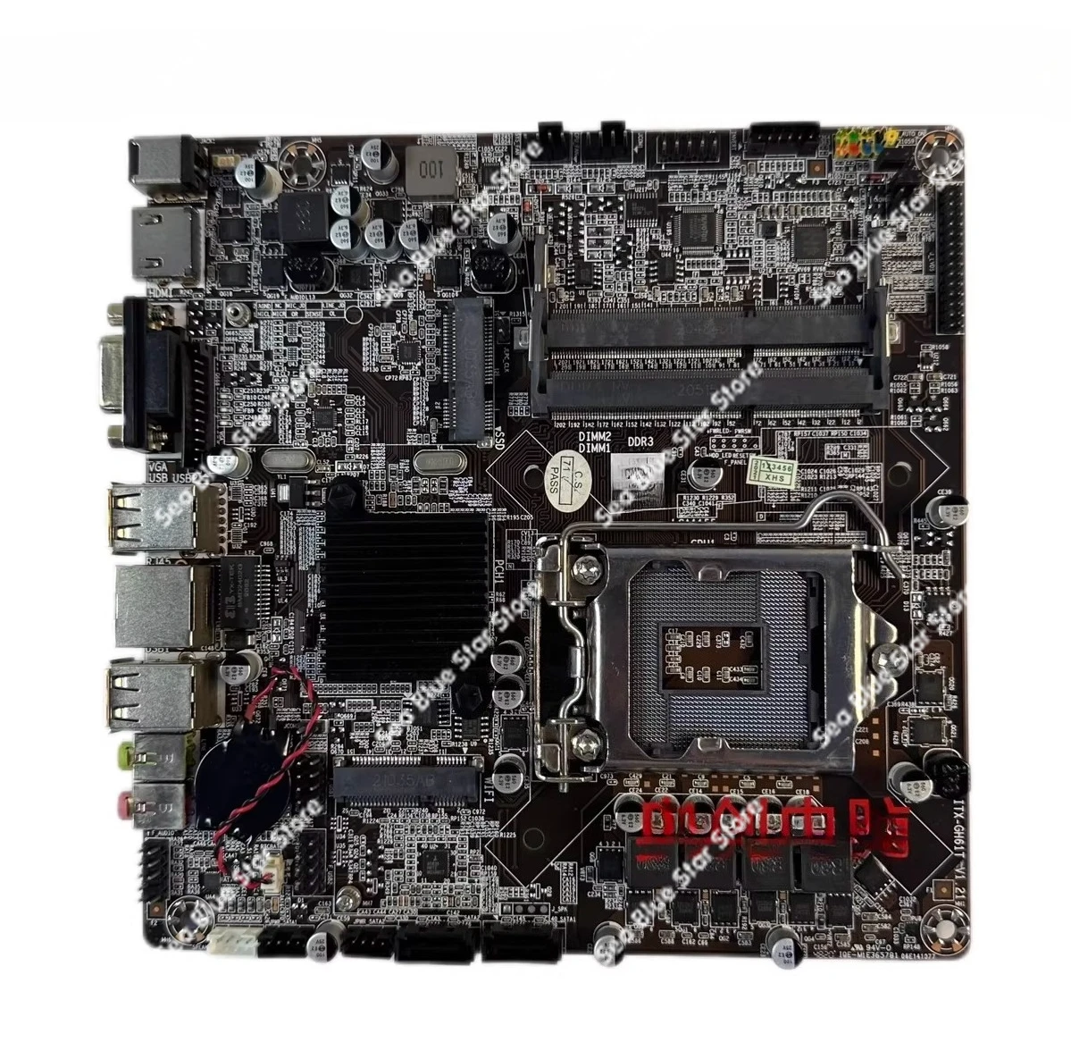 

Промышленная материнская плата ITX-GH61T, универсальная материнская плата Thin-ITX, хост 1155-контактный, настольный компьютер, блок питания постоянного тока третьего поколения.