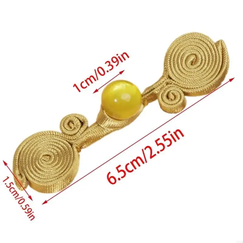 Unique Handmade Knot Buttons Cheongsam Frogs Buttons Handmade Sewing Fasteners