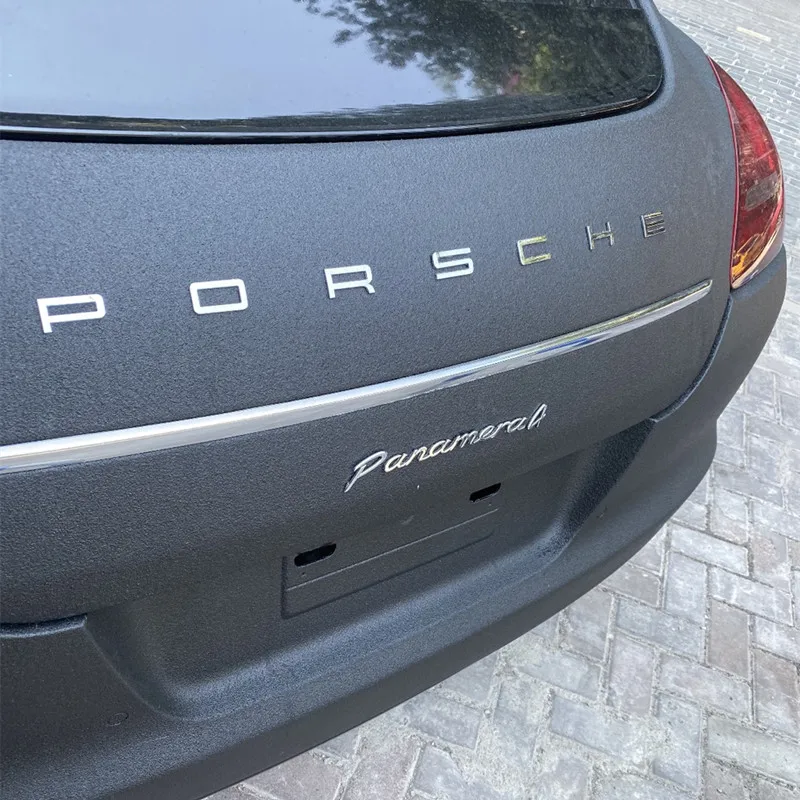 

Car Sticker For Porsche 3D Metal Car Trunk Emblem Decal Letters Sticker Badge Accessories For Porsche Cayenne Panamera Macan 911