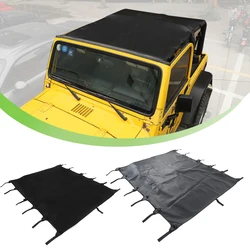 Car Soft Extended Bikini Top Cover for Jeep Wrangler TJ 1997 1998 1999 2000 2001 2002 2003 2004 2005 2006 Interior Accessories