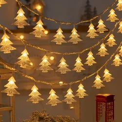 3M 20LED Kerstverlichting Rendier String Lights Kerstdecoraties voor slaapkamer Mantel Indoor Outdoor Thanksgiving Decor