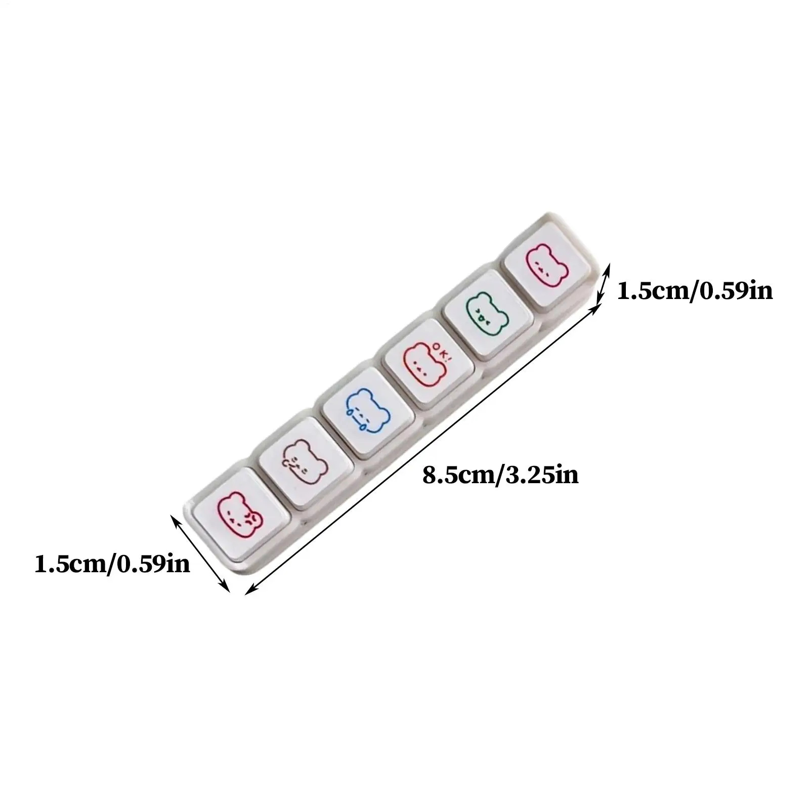แสตมป์สมุดภาพ ชุดแสตมป์ขนาดเล็ก ลายการ์ตูน แสตมป์แบบพกพา ใช้ซ้ำได้ สำหรับงานจดบันทึก งานฝีมือ DIY อุปกรณ์ศิลปะ