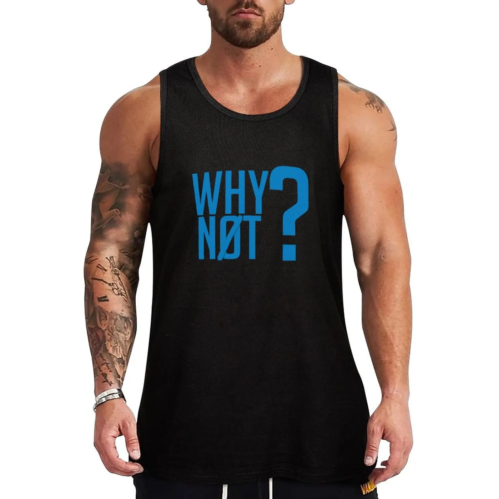 

Why Not- Westbrook Tank Top gym shirt men Man sleeveless shirt anime top gym clothes man