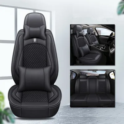 

Good quality! Full set car seat covers for KIA Seltos 2026-2020 breathable durable seat cushion eco seat case for Seltos 2023
