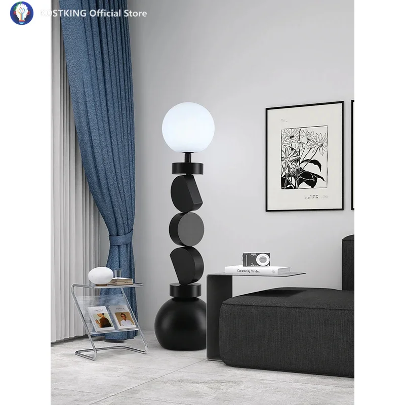 Artistic Italian Floor Lamp, Modern Metallic Ambiance Light For Living Room Sofa Side Decor&Bedroom With High-End Aesthetic Feel