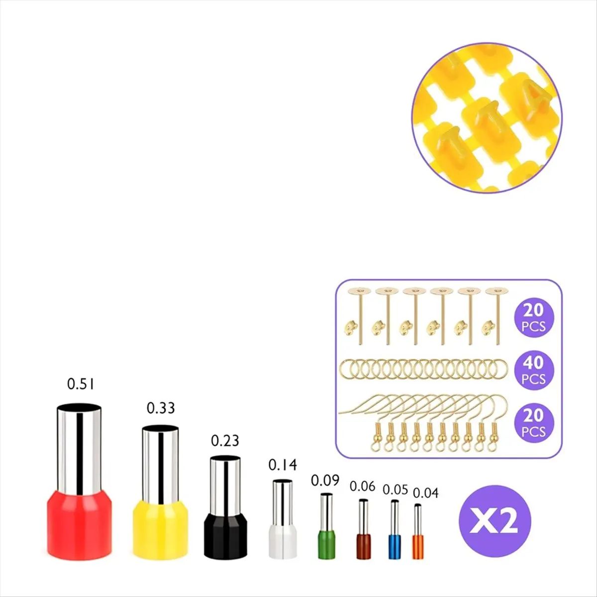 Top Sale Polymer Clay Cutters for Earring Making 44 Shapes Clay Earring Cutters 16 Circle Cutters 1 Letter Stamp 120 Accessories