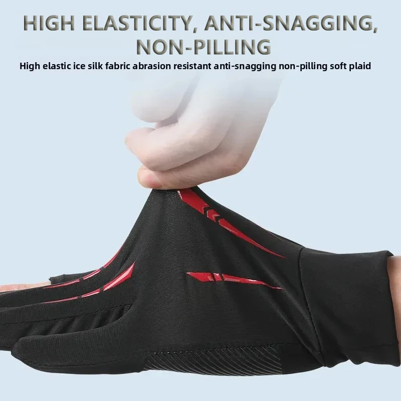 

Half Finger Cycling Gloves for Men Women-Anti-Slip Touchscreen Ice Silk Fishing Gloves, Breathable for Cycling Outdoor Sports