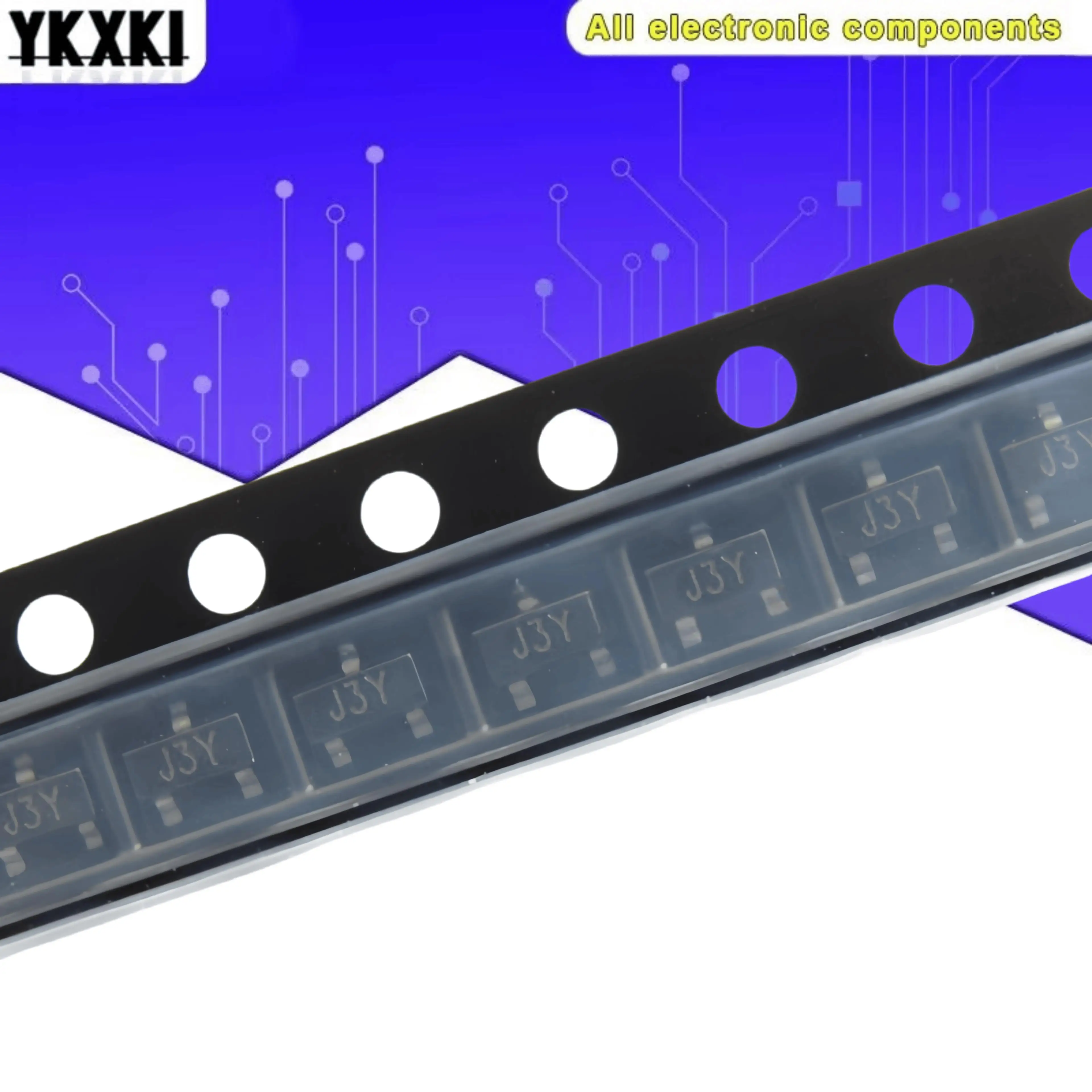 ترانزستور SMD ، Y1 ، Y2 ، 2T1 ، S8550 ، 2TY ، S8050 ، J3Y ، SOT23 ، SS8050 ، SS8550 ، 50