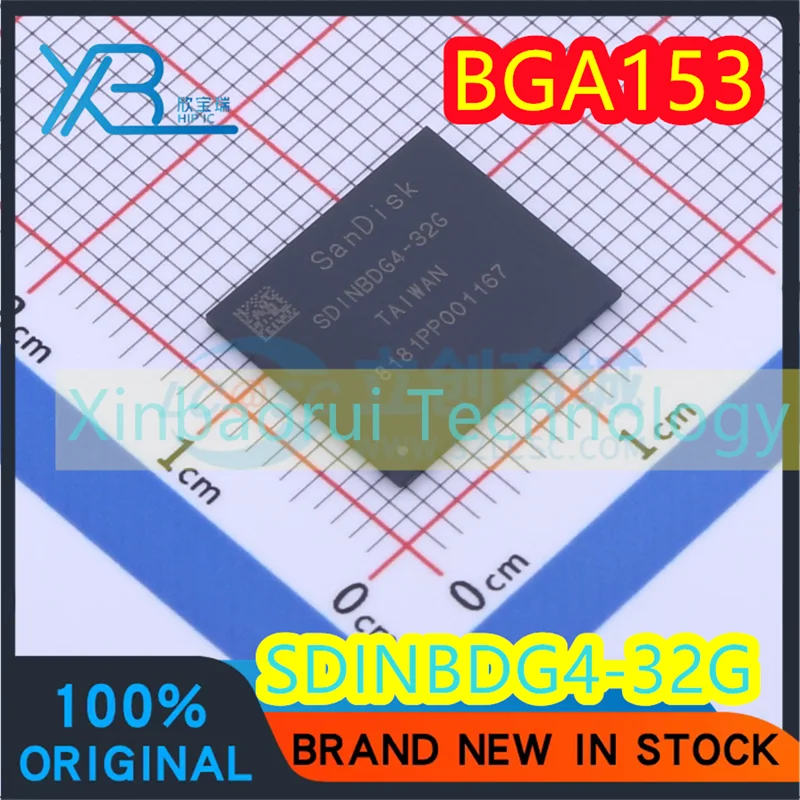 

(1/10piece) EMMC SDINBDG4-32G 32GB BGA153 hard disk font chip 100% new original good quality spot