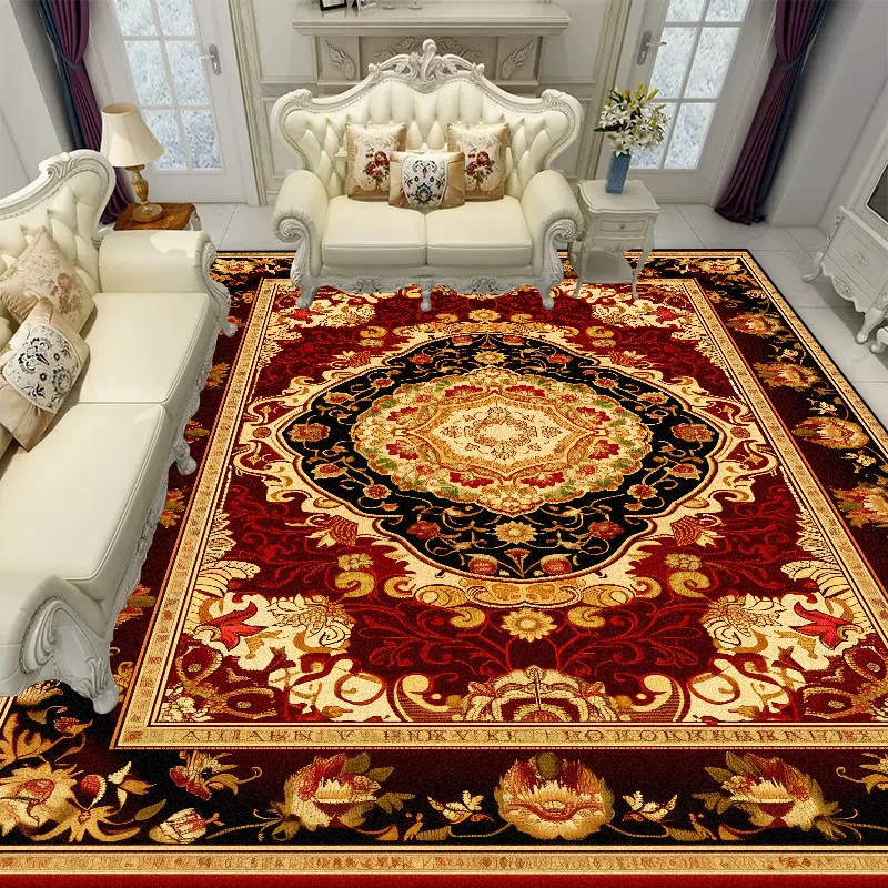 

Luxury Persia Large Area Rugs for Living Room Decoration Home Sofa Area Carpet Bedroom Cloakroom Non-slip Floor Mat Customizable