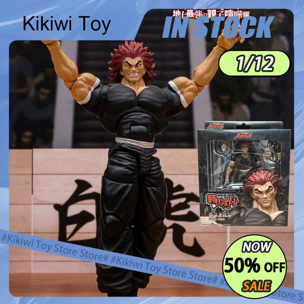 

1/12 Storm Toys Baki Фигурка комиксов Hanma Yujiro Фигурка Старена Статуя Модель Кукла Коллекция Орнамент Игрушки Подарки