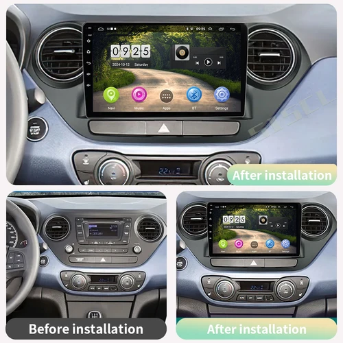 Imagen 2 del producto Radio de coche de 9 ""para Hyundai Grand i10 i 10 2013 2014 2015 2016 2017 2018 Android16 Carplay Auto Multimidia reproductor de vídeo unidad principal