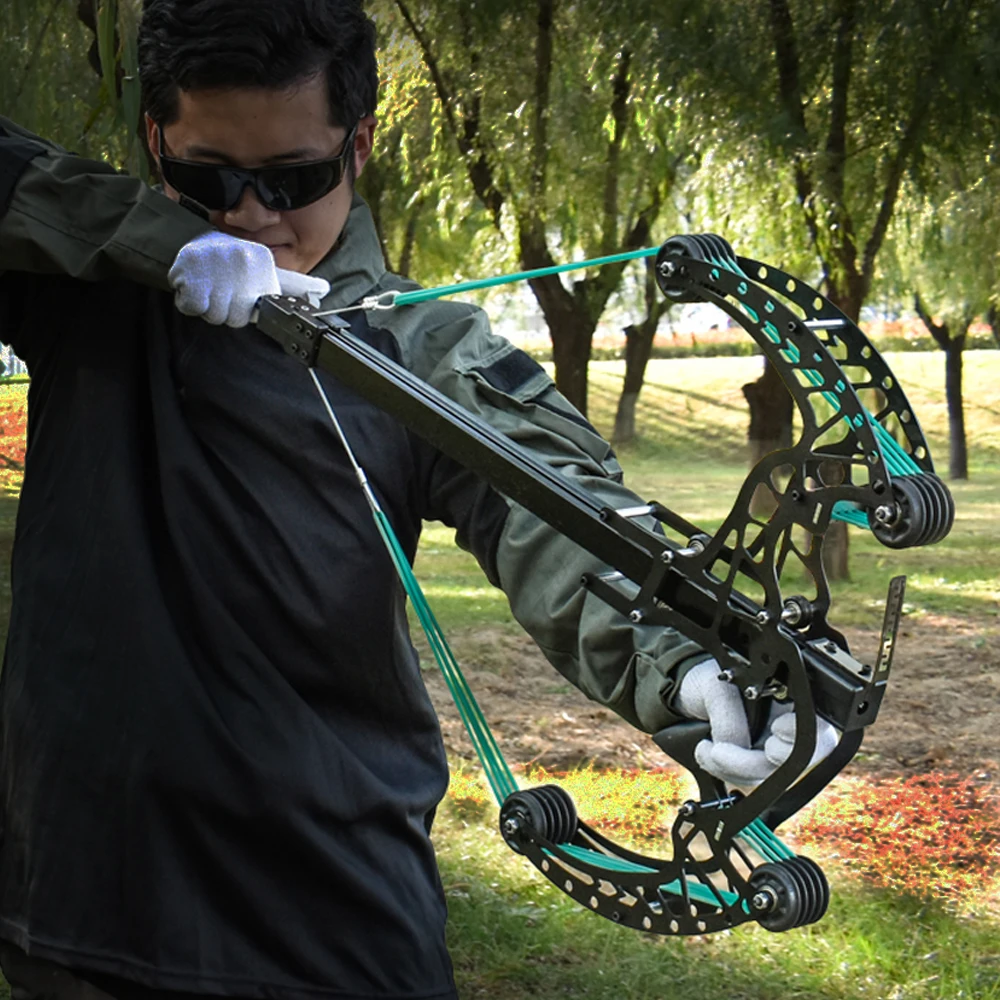 

UPS Logistics Shipping Recurve Steel Ball Slingshot Full-Metal Shooting Slingshot Professional Outdoor Hunting Spherical Shooter