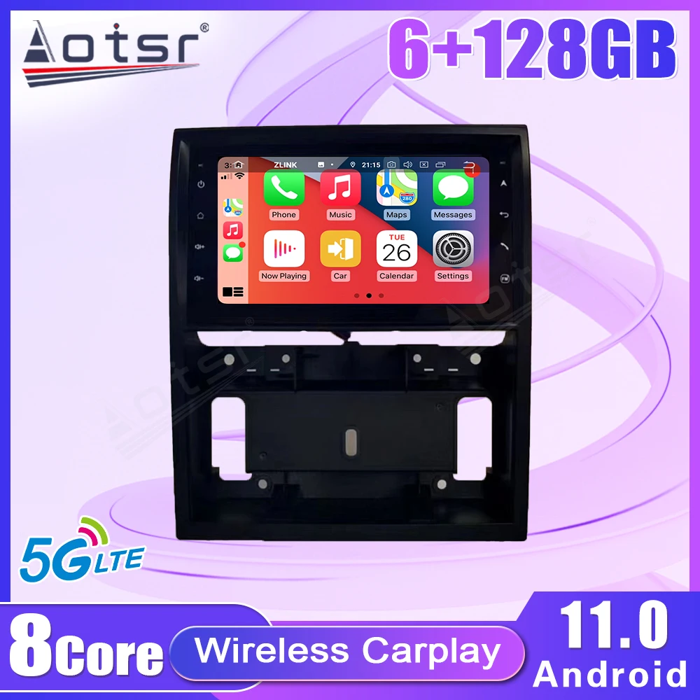 Android 12 Multimedia Player Car GPS Navigation Suitable For SAMAND SOREN Carplay 256G Car Stereo Head Unit