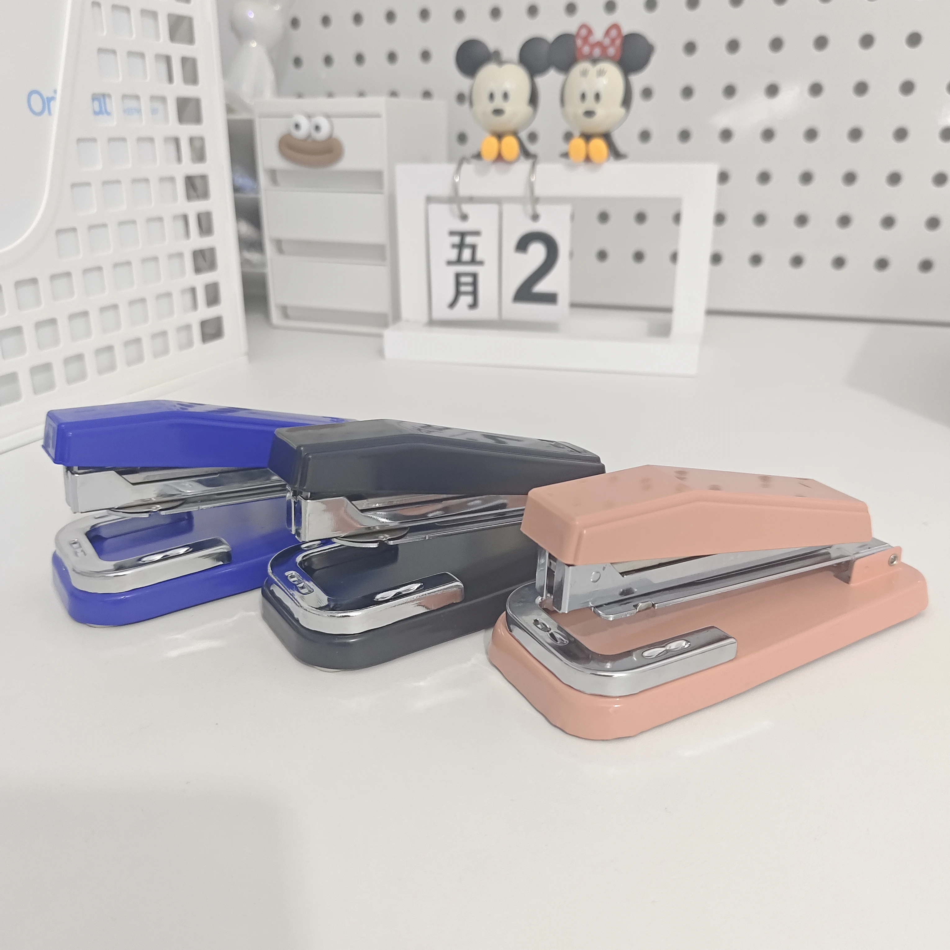 360 Degree Rotary Stapler Multifunctional Stapler Thickened Effortless Long Stapler Office Binding Tools