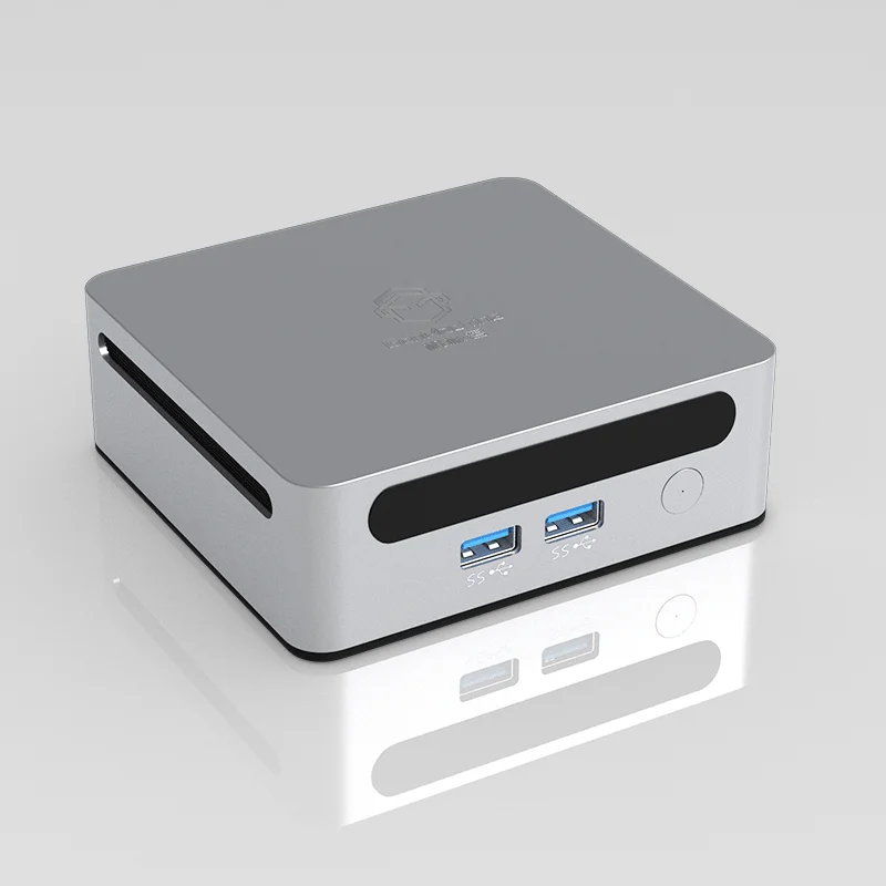 2024 GenMachine New Mini PC Ren4000 4500U 8G+256G AMD GPU AMD Ryzen5 4500U Windows 11 DDR4 Suporte 64GB WiFi6 NUC