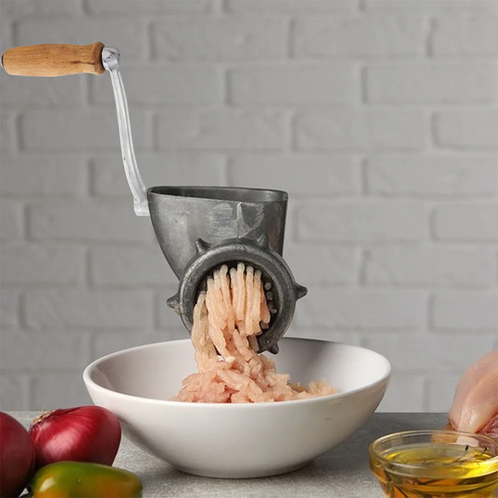 

2Pcs Hand Crank Meat Grinder Replacement Handle Manual Mincer Tool Heavy Duty for Home Kitchen Food Grinder Vegetable Nut