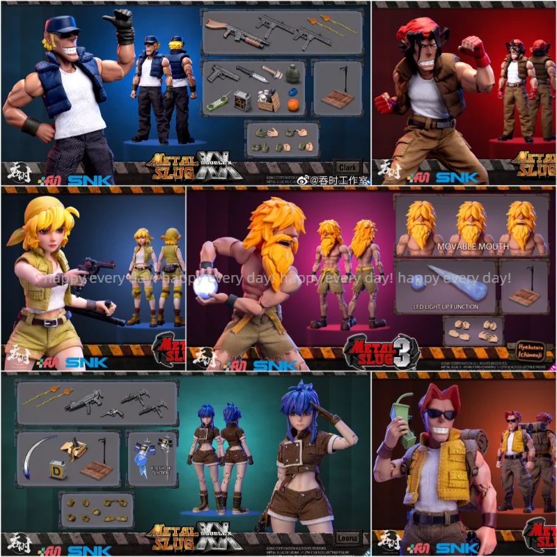 В наличии TUNSHI TS-012 масштаб 1/12, металлический слиз LEONA Heidern с двойной головкой, полный набор для 6-дюймовой экшн-фигурки, модель игрушки