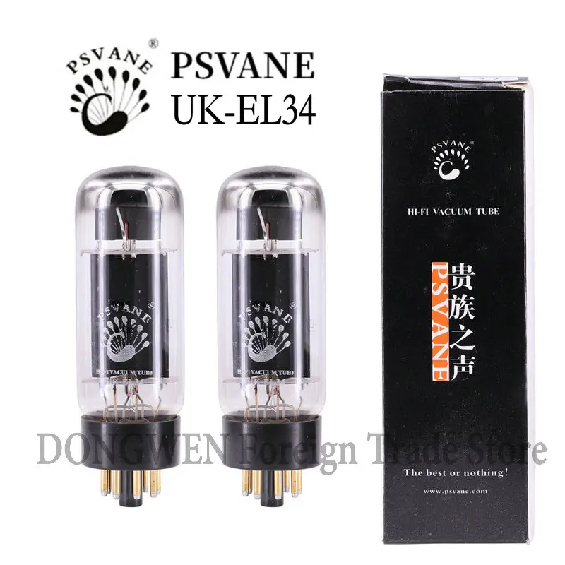 HIFI Sound Tube PSVANE UK-EL34 Vacuum Tube Replaces EL34C EL34M EL34B EL34 Original Precision Matching Amplificador