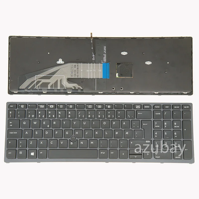 Keyboard For HP NSK-CZ0BC, 848311 -A41 -041 -061 -161 -091 -B71 -131 -251 -AB1 -001 Russian Norwegian Italian Chinese Taiwanese