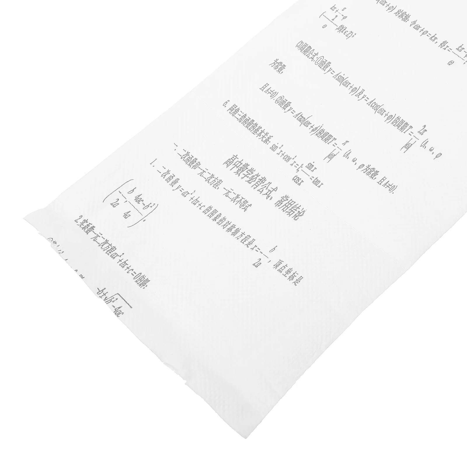 مضحك الرياضيات صيغة ورق التواليت 2 لفات التصميم الإبداعي لينة مريحة العناية بالبشرة العملي الجميل لوازم الحفلات السائبة #2