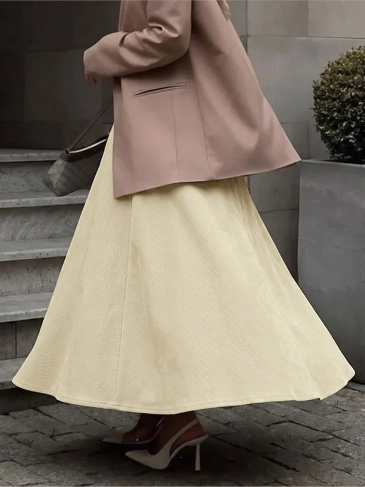New Autumn/Winter Women's Half Skirt Fashionable, Comfortable, Casual, Commuting Versatile, High Waist, Hundred Fold Half Skirt