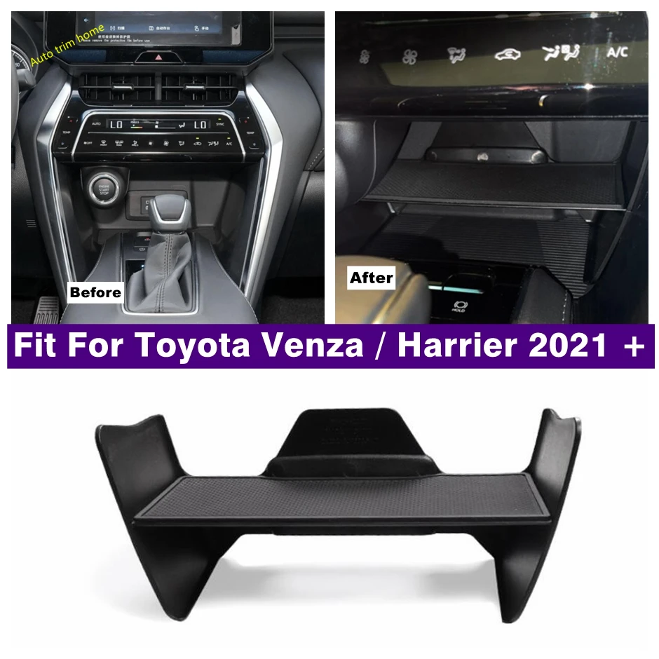 

Подлокотник, центральный лоток для хранения телефона, аксессуары, крышка контейнера, подходит для Toyota Venza Harrier 2021-2024, аксессуары