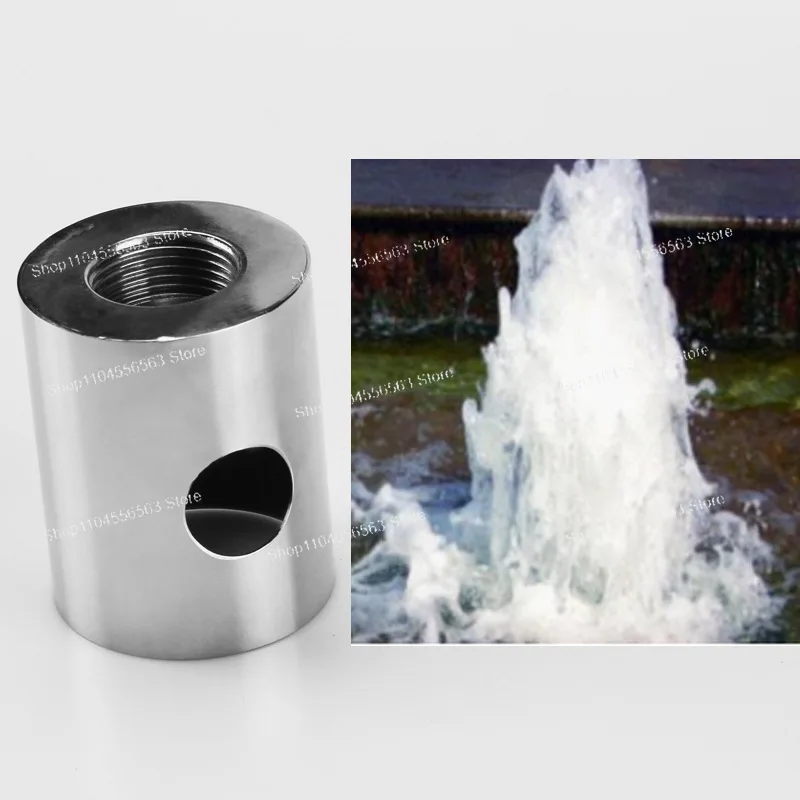 304 Stainless Steel Fountain Bubble Sprinkler Head, Adjustable Nozzle for Park Garden and Pond Water Features