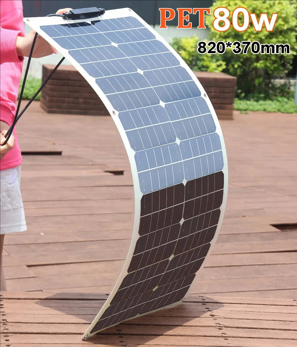 12V Solarpanel ETFE PET 150W 140W 120W 100W 95W 80W flexibles Photovoltaikpanel 12V Batterieladegerät Camper RV Dach Solarmodul EU Lager DHL Versand
