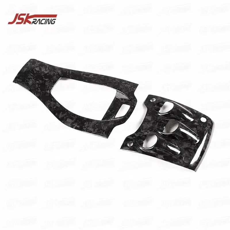 Forged Dry Carbon Fiber Interior Gear Surround Cover for 2011-2013 Fer-ra-ri 458 Italia and Spider