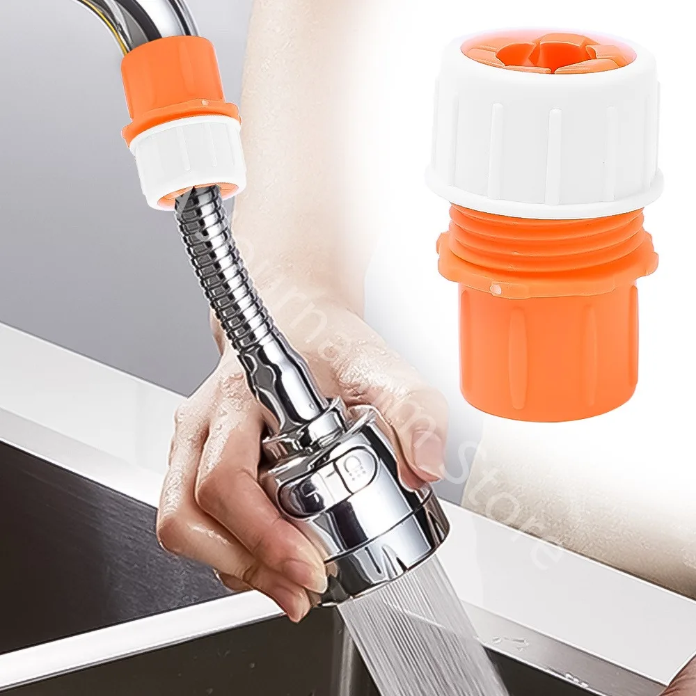 Connettori per tubi dell'acqua tubo interfaccia per giunti del rubinetto universale irrigazione a prova di riflusso veloce per il raccordo per l'irrigazione del cortile del giardino