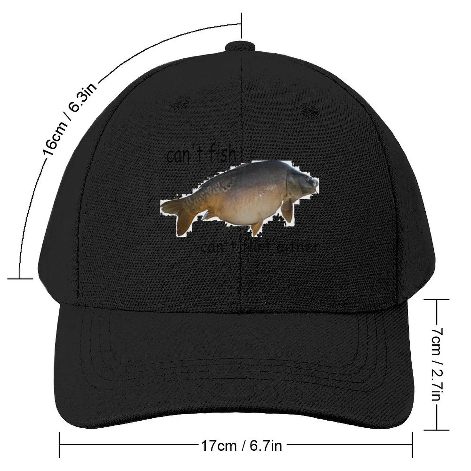 fish cant flirt hat Baseball Cap Sunhat hard hat Trucker Cap Hat Luxury Brand Baseball For Men Women's