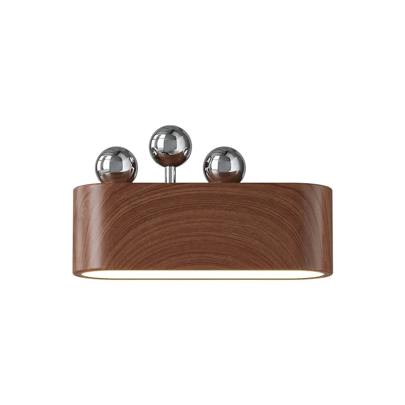 Cream-style Chinese-style wall lamps, creative colorful spherical wall lamps for children's room, decorate the bedroom