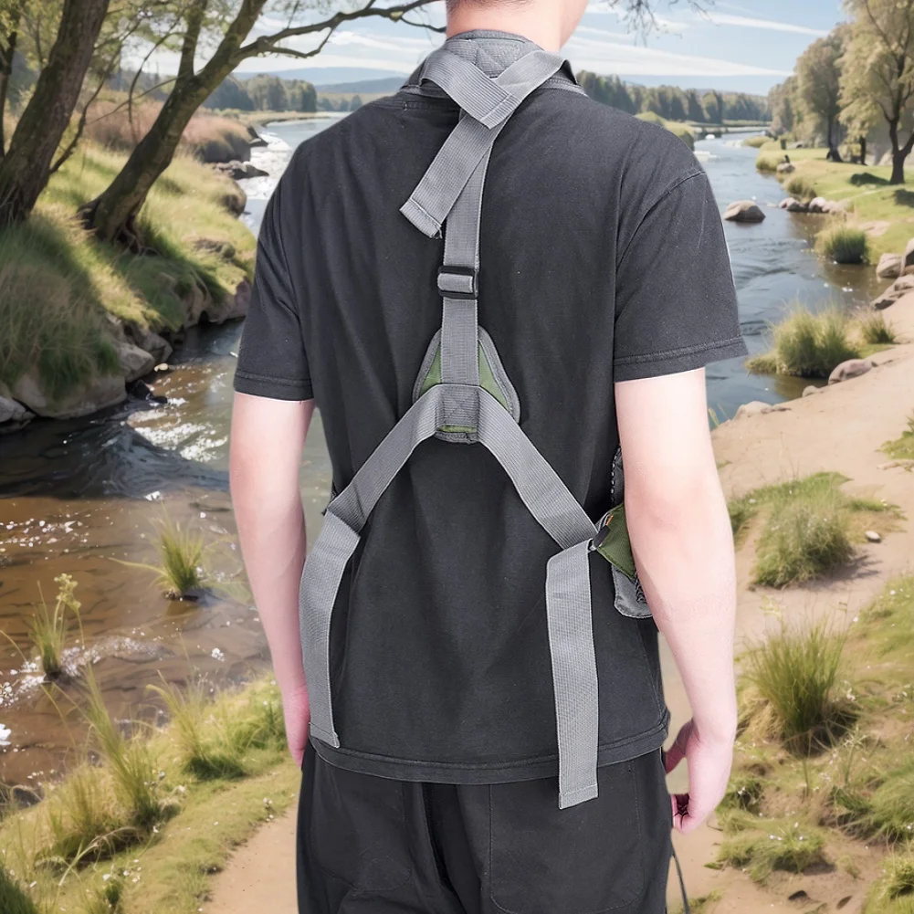 

Универсальный рыболовный жилет из дышащей ткани Оксфорд, износостойкий, регулируемый, для морской рыбалки, бега, путешествий и походов