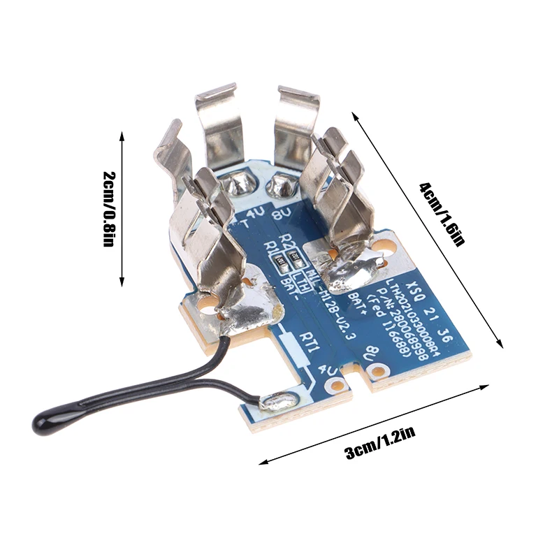 Scheda di protezione del circuito stampato a 3 celle M12 per 12V 1.3Ah 1.5Ah 2Ah 4Ah 48-11-2411 M12 strumenti per batterie agli ioni di litio