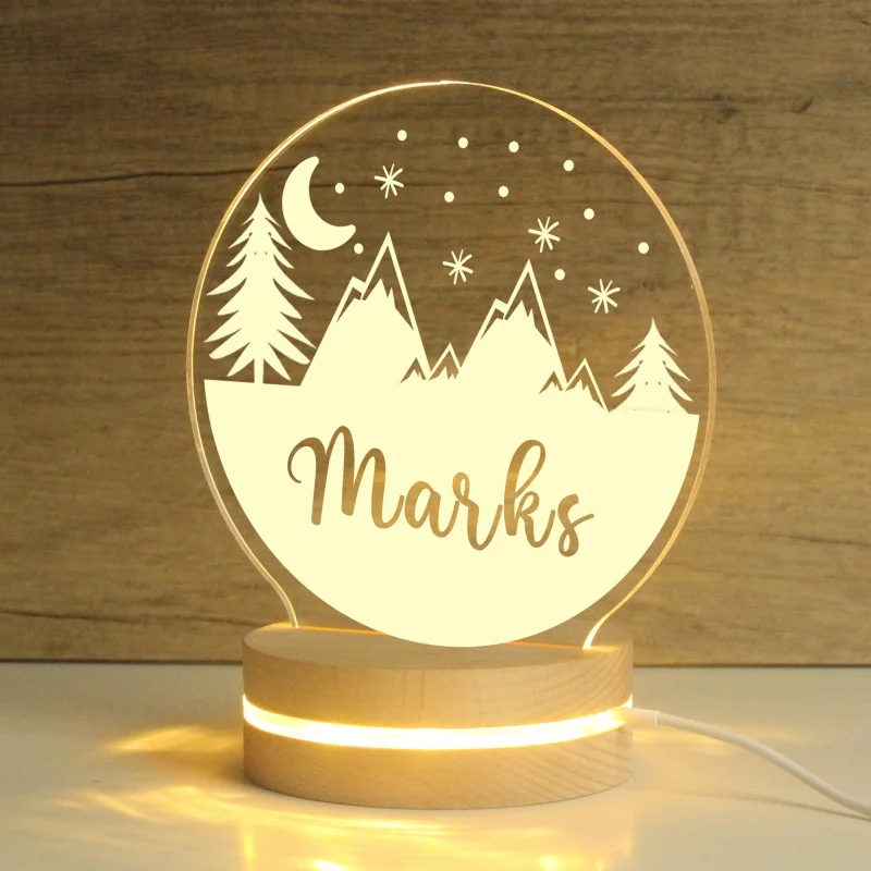 Custom Name Night Light,Personalized Gift for Baby,Baby Night Light,Baby Gift,Personalized Gift for Kids,Kids Room Decor