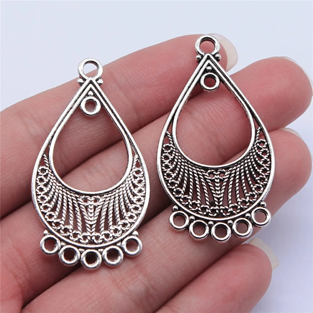 10 sztuk złącze kolczyka do tworzenia kolczyków kolczyk kropelka złącze Charms Diy biżuteria kolczyk Charms ustalenia akcesoria — zdjęcie 6