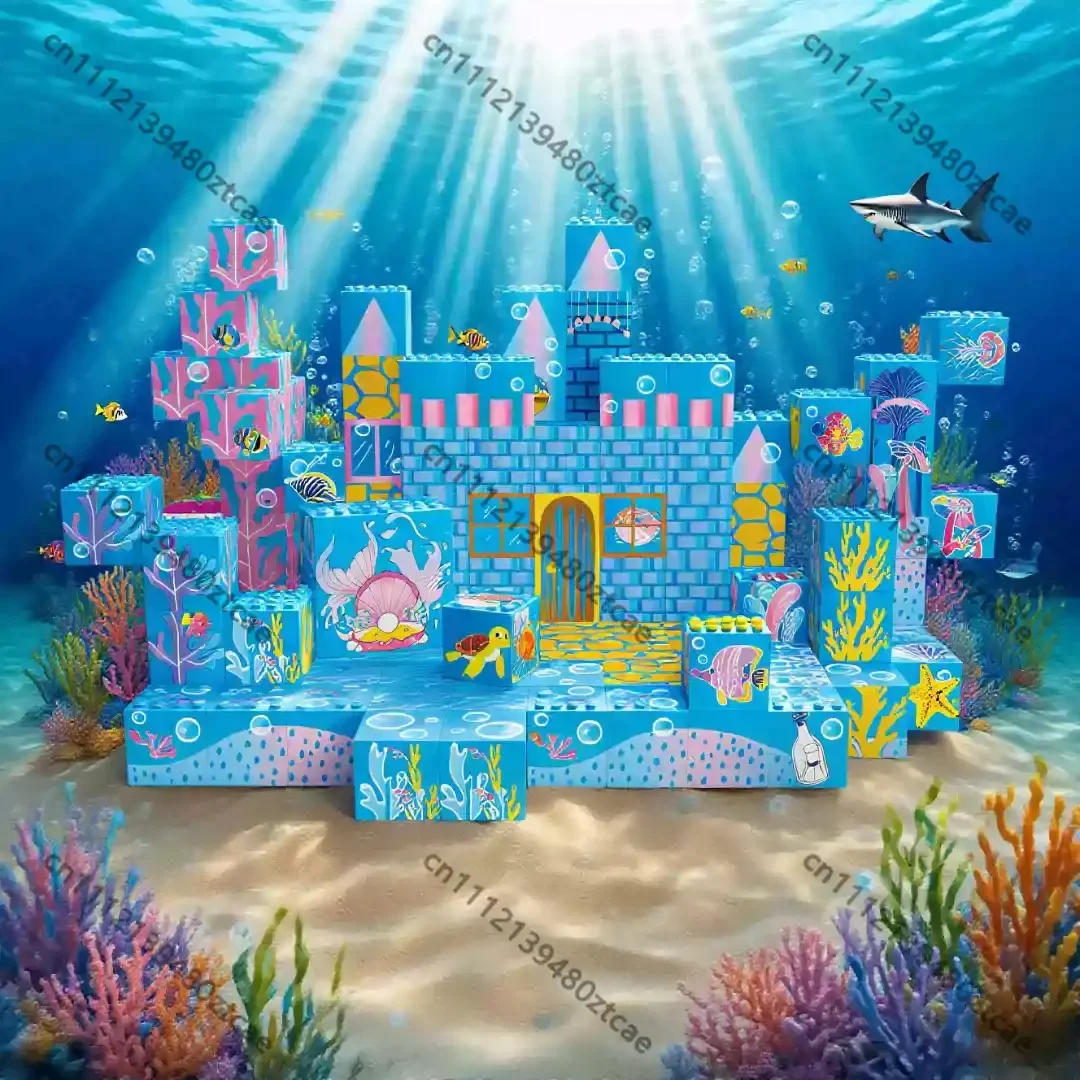kids-educational-puzzle-toy-luminous-magnetic-building-blocks-ocean-seabed-theme-magnetic-cube-assembly-game