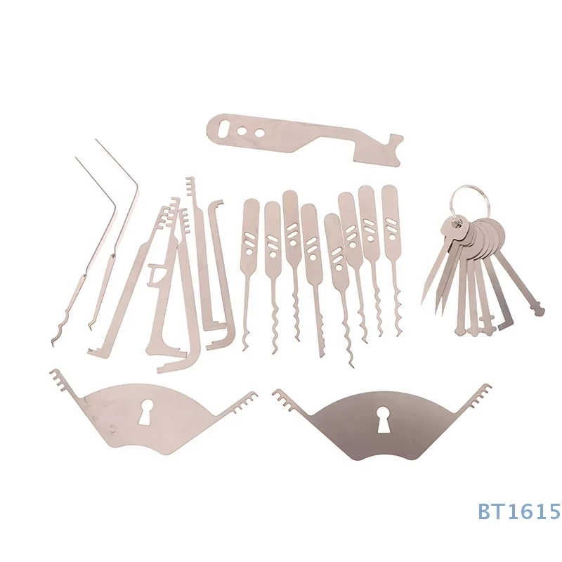 Bypass Lockpicks Инструменты EDC Master Lock для всех замков Master Combo Lock Набор для обслуживания Мультитул Инструмент для ремонта дверей Расческа